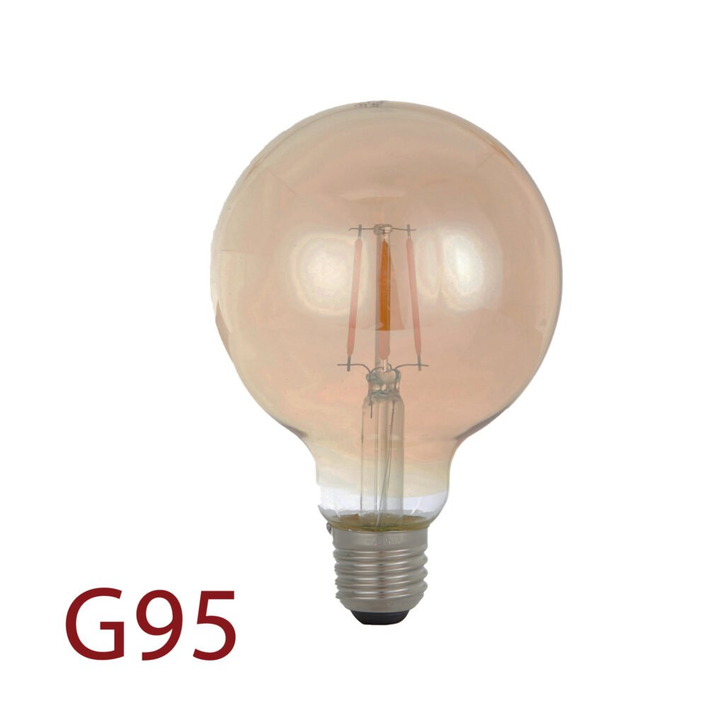 LED Filament Bulb G95